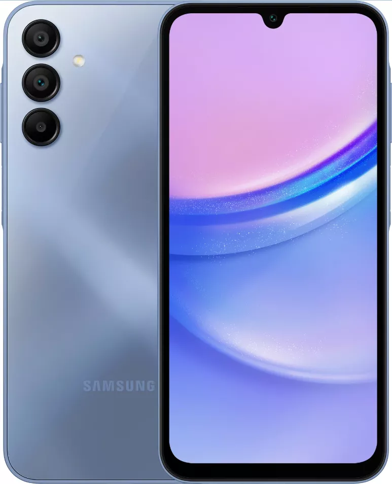 Смартфон Samsung Galaxy A15 4G 8/256 ГБ, синий